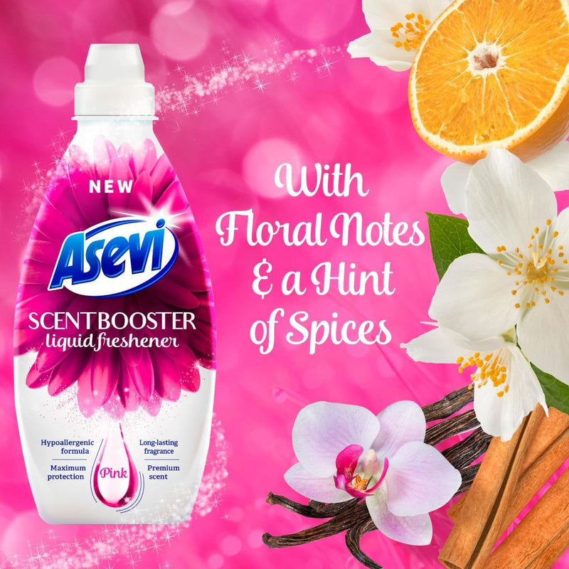Asevi Scent Booster Liquid Freshener Pink