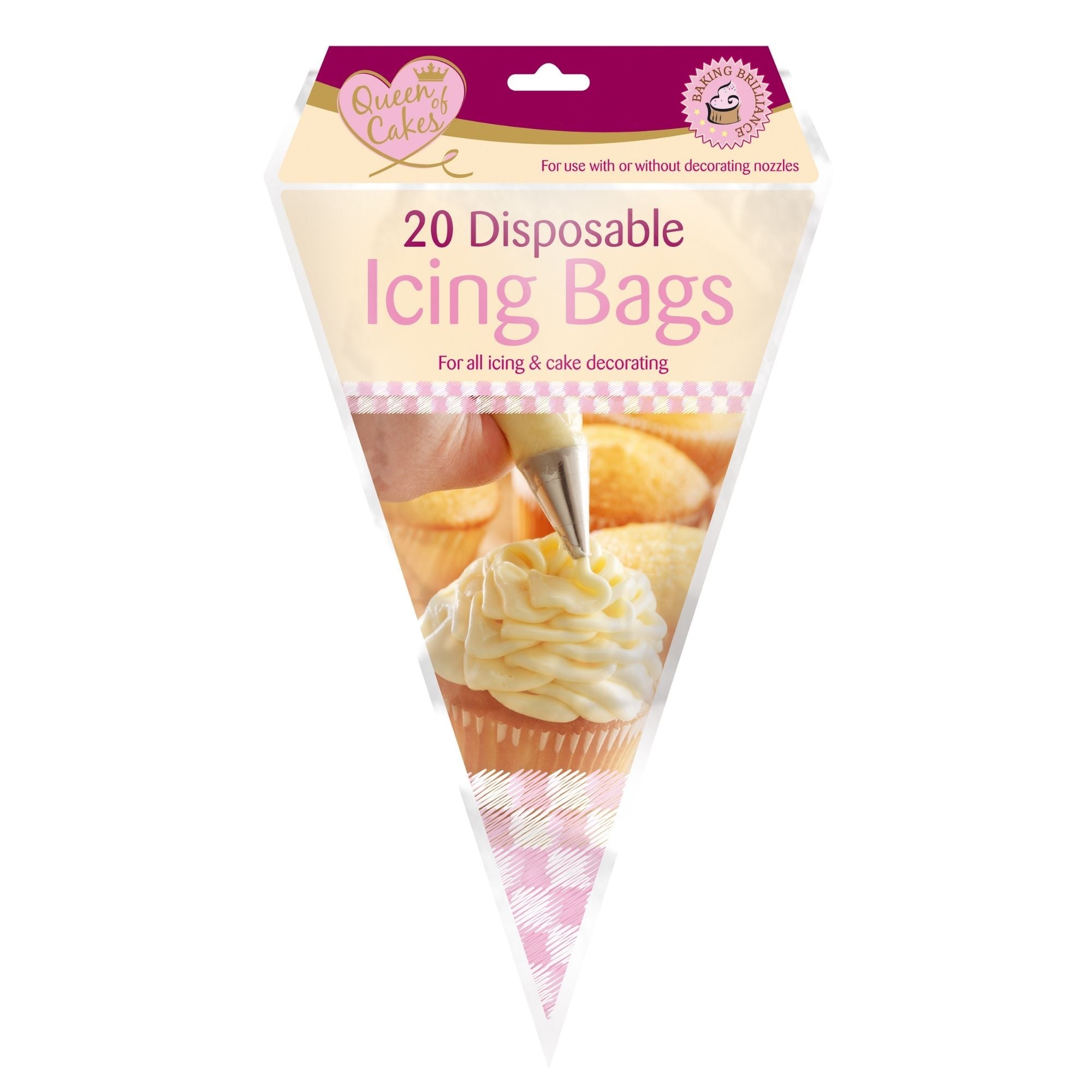 Disposable Icing Bags Pack of 20 The Spotty Bag Shop