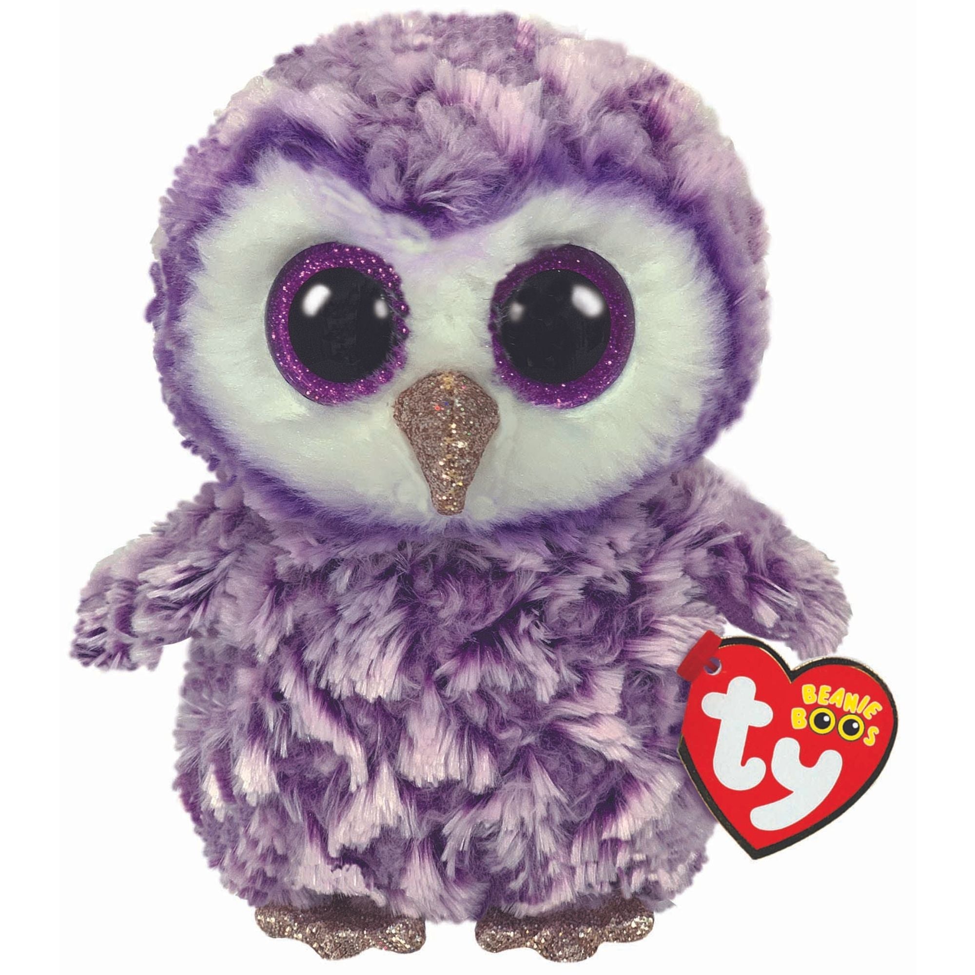 TY Beanie Boos Moonlight the Owl Regular The Spotty Bag Shop
