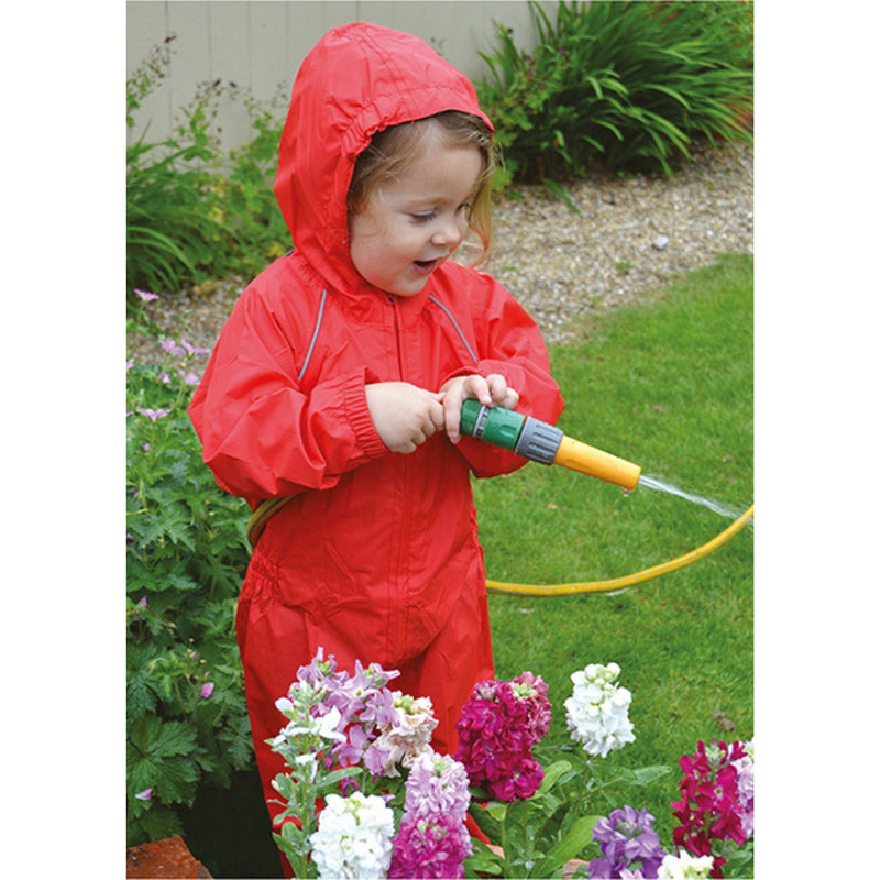 Fort Workwear Junior Waterproof Rainsuit Red