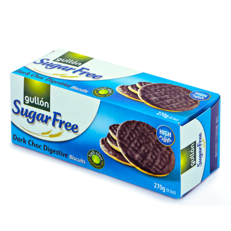 Gullon Sugar Free Chocolate Digestive Biscuits