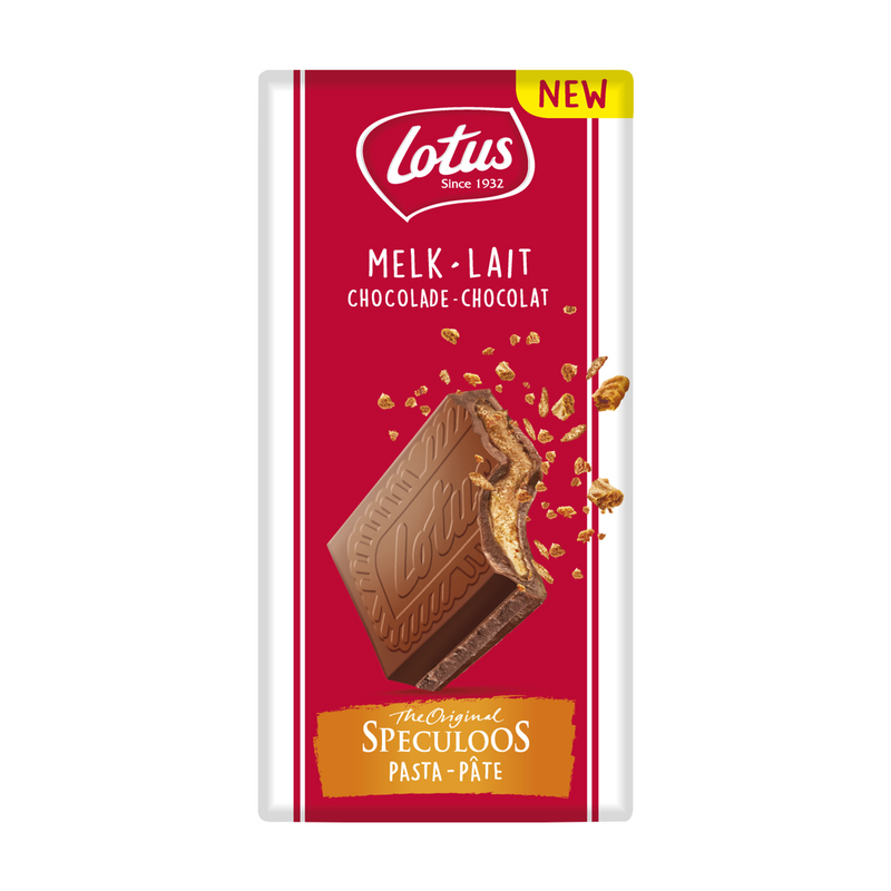 Lotus Biscoff Milk Chocolate With Speculoos Cream