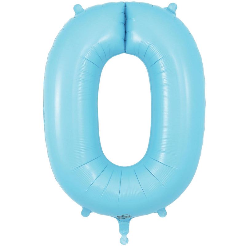 Giant Foil Number Balloon 34" Blue