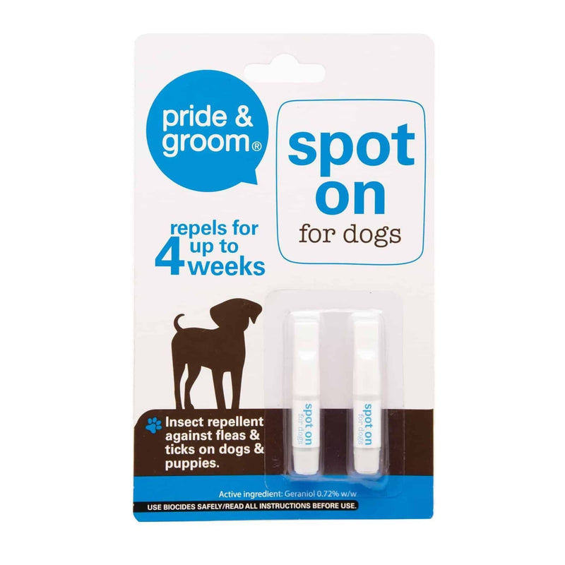 Pride & Groom Spot On Tick Repellent