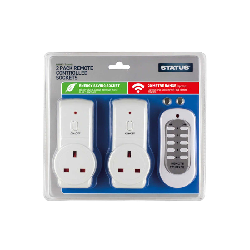 Remote Controlled Sockets 2 Pack