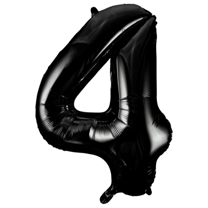 Giant Foil Number Balloon 34" Black