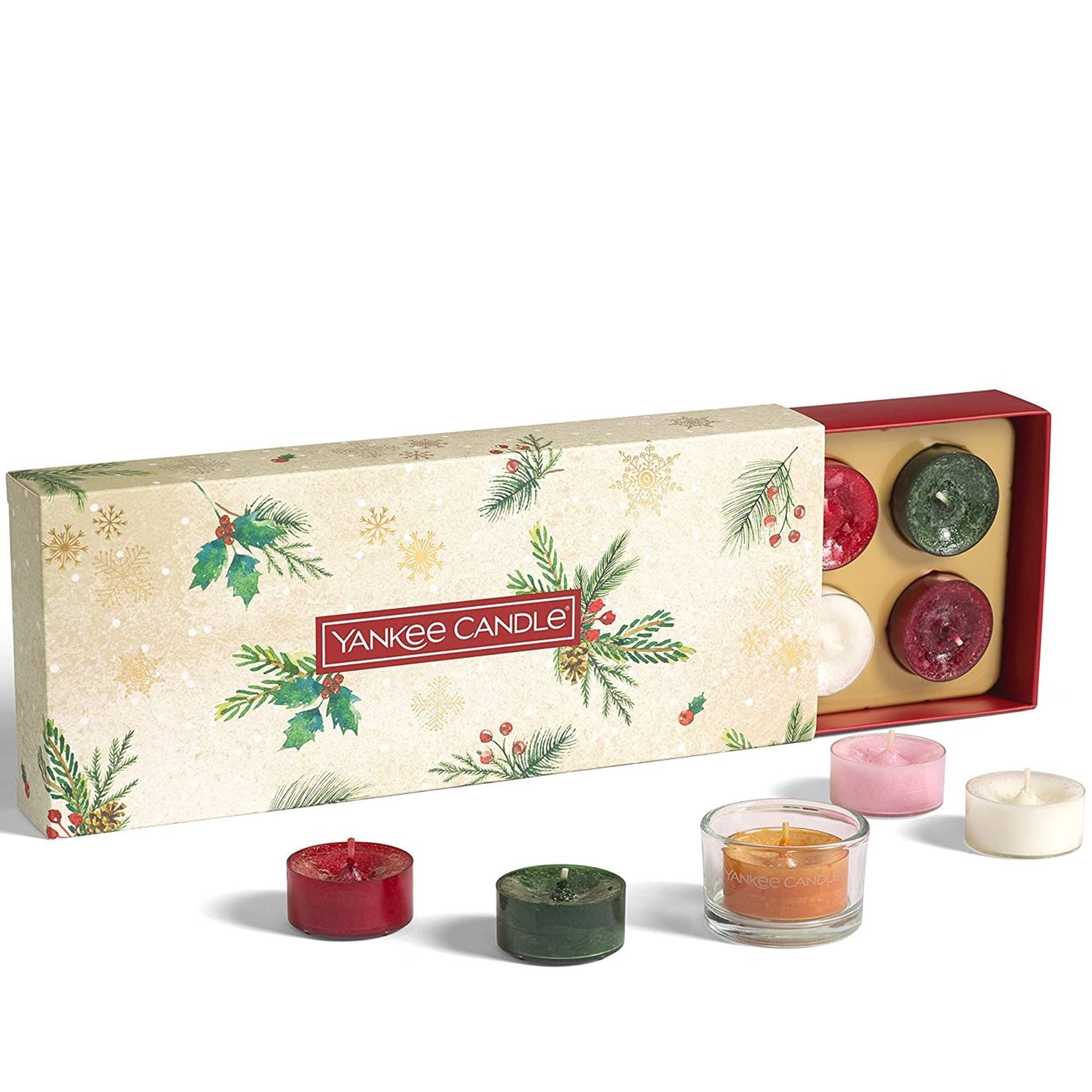 Yankee Candle Christmas Morning Tealight Gift Set The Spotty Bag Shop