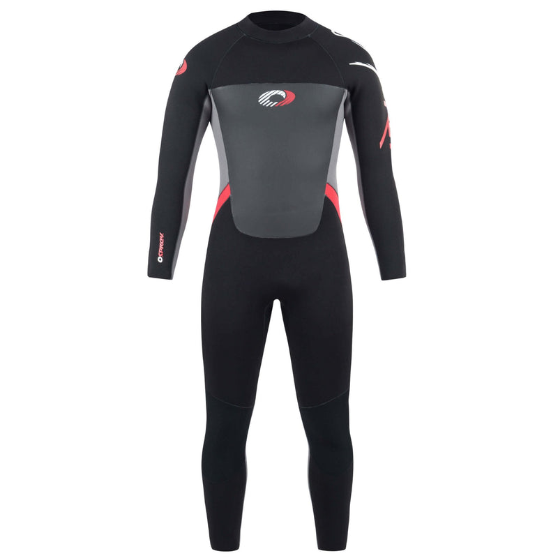 Red Black and Grey 5mm Wetsuits for Men