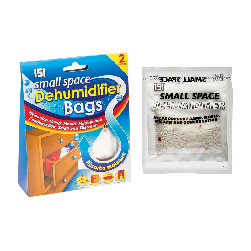 Small Space Dehumidifier Bags 2 Pack