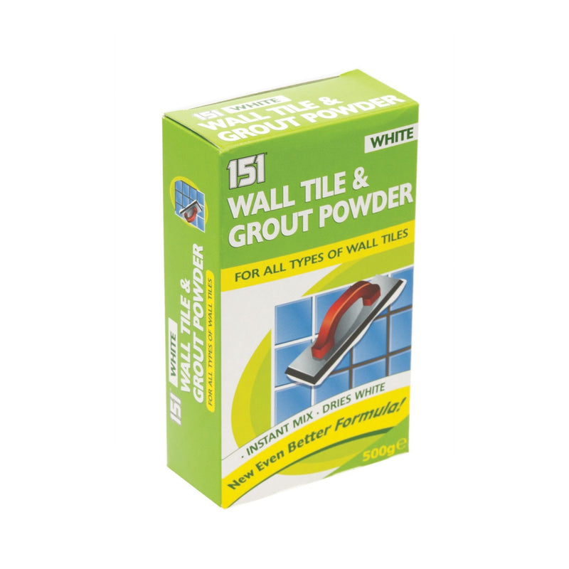 Wall Tile and Grout Powder White