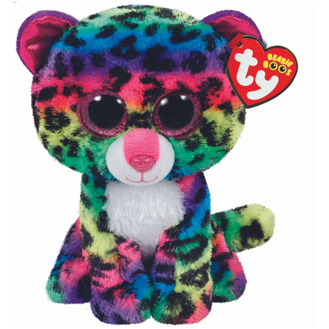 TY Beanie Boos Dotty the Leopard Medium The Spotty Bag Shop