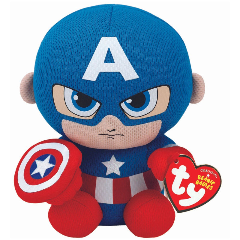 TY Beanie Babies Marvel Captain America