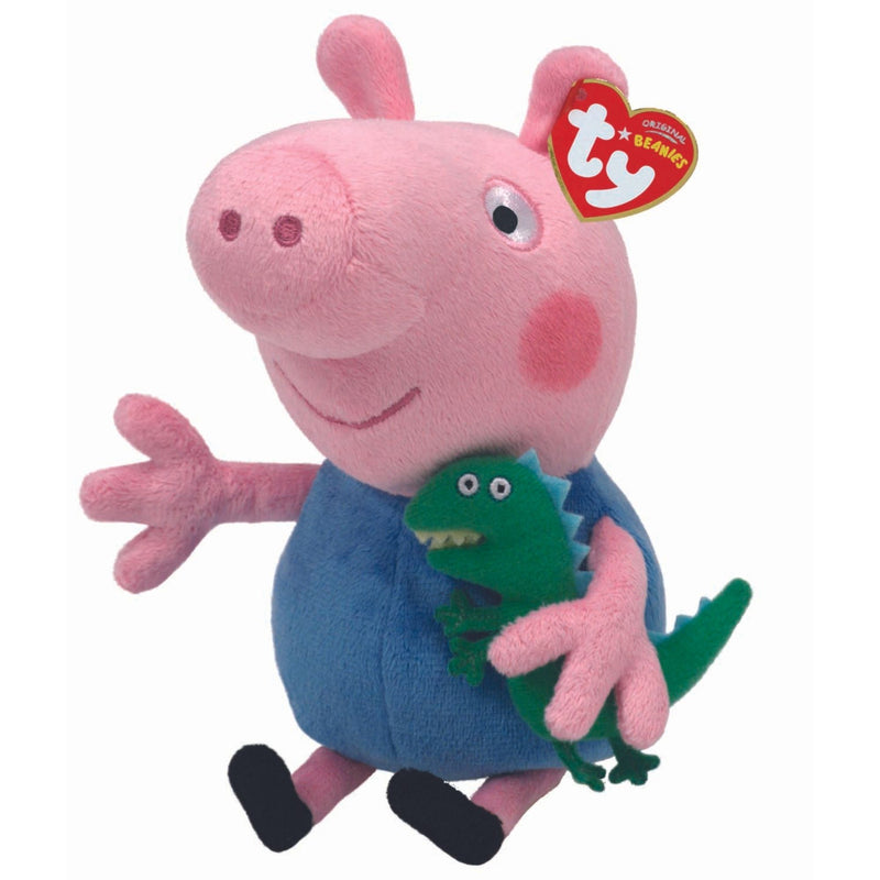 TY Beanies George Pig Regular