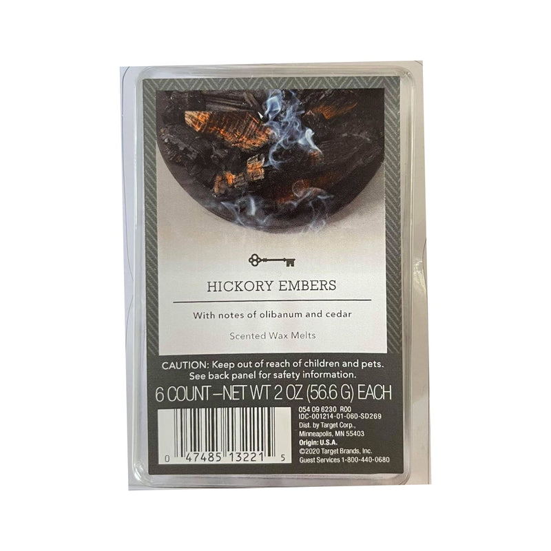 Scented Wax Melts Hickory Embers