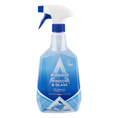 Astonish Window and Glass Cleaning Spray With Vinegar
