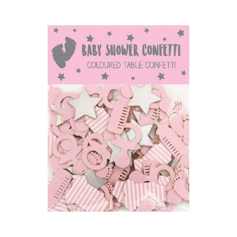 Baby Shower Confetti Pink