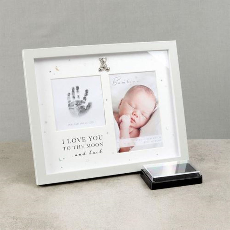 Bambino New Baby Hand Print Photo Frame 4" x 6"