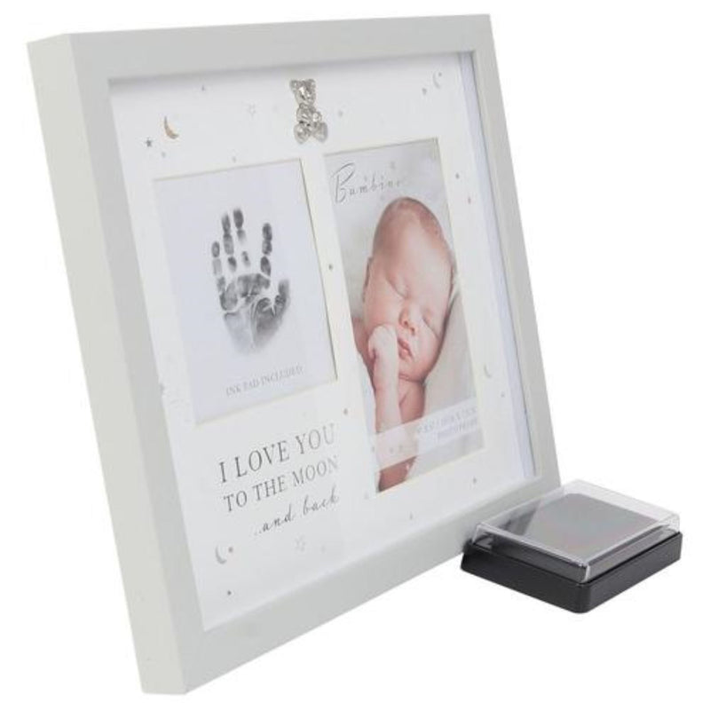 Bambino New Baby Hand Print Photo Frame 4" x 6"