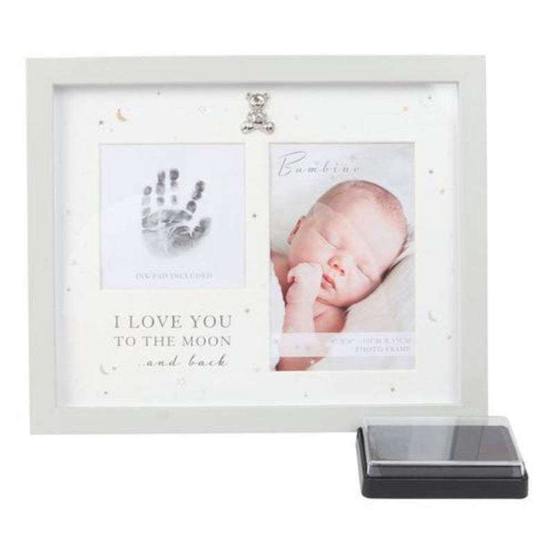 Bambino New Baby Hand Print Photo Frame 4" x 6"