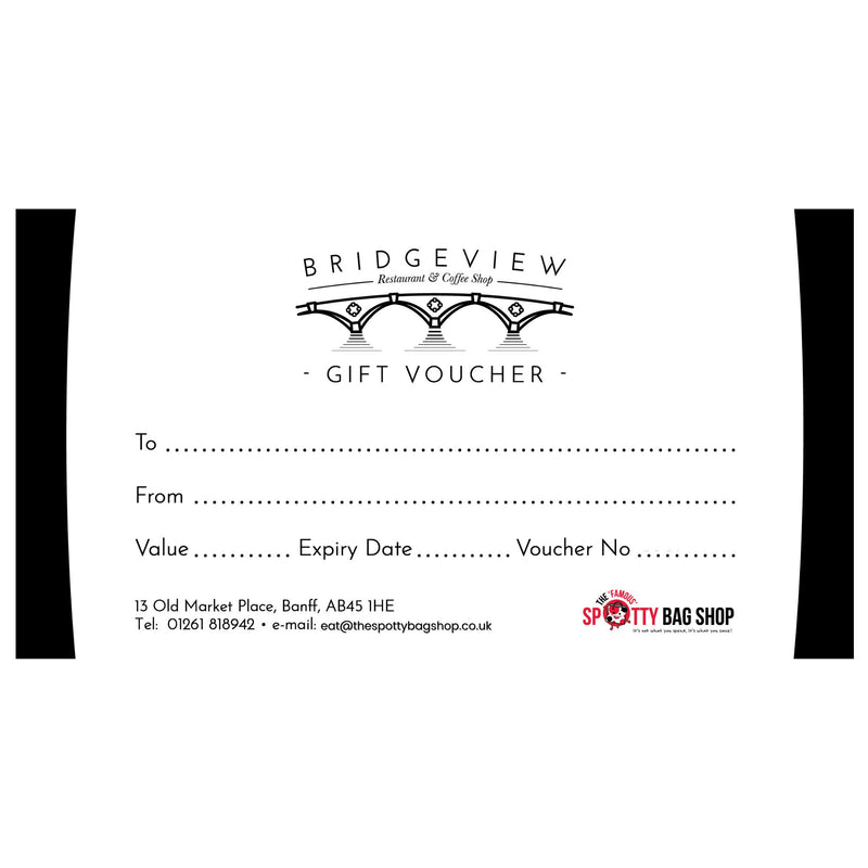 Bridgeview Restaurant Gift Card