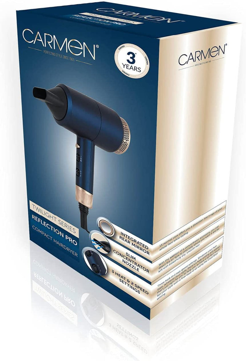 Carmen Twilight Series Compact Hairdryer