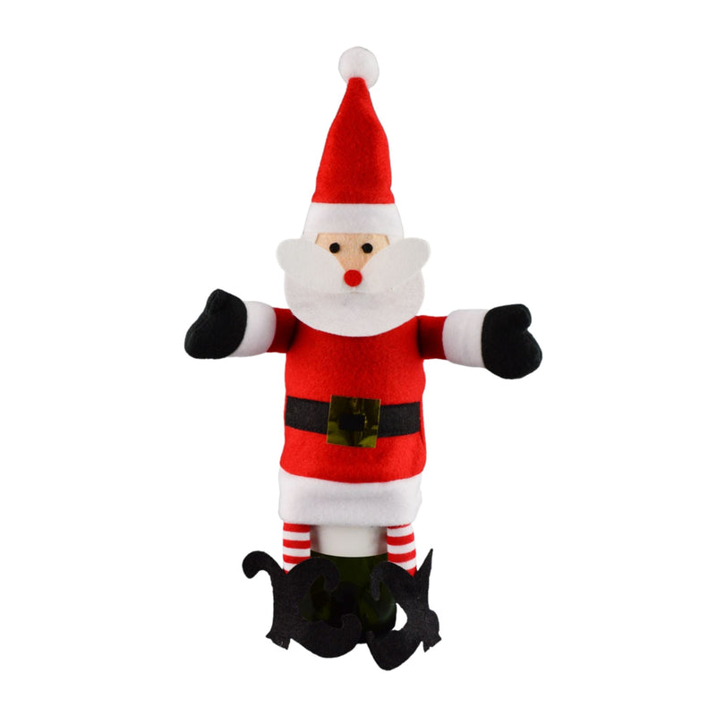 Santa Christmas Bottle Cover