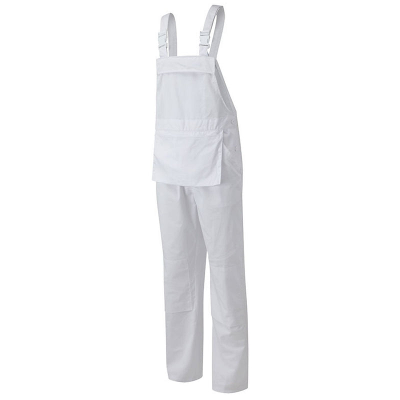 Fort Workwear Bib and Brace Overall White