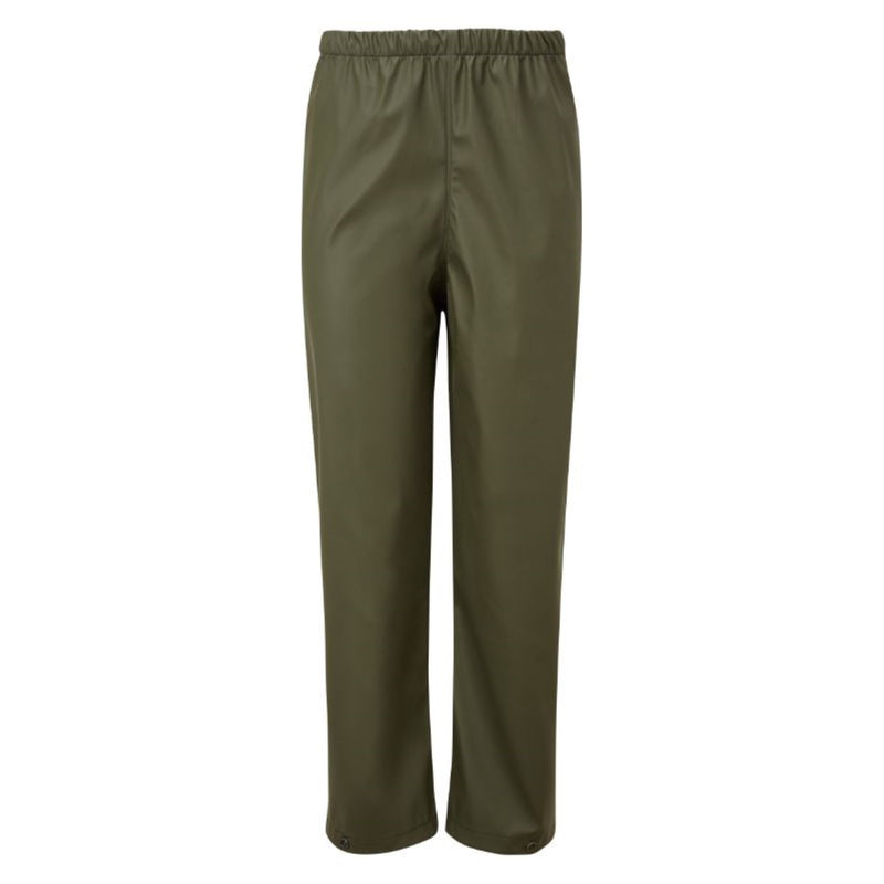 Fort Workwear Junior Splashflex Waterproof Trousers Green