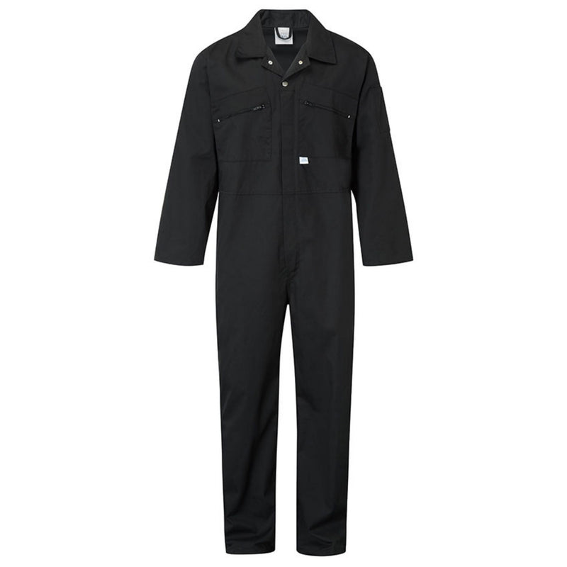 Fort Workwear Zip Front Coverall Black