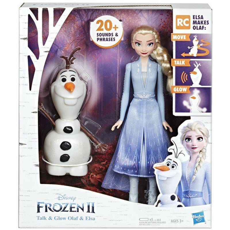 Disney Frozen II Talk & Glow Olaf & Elsa
