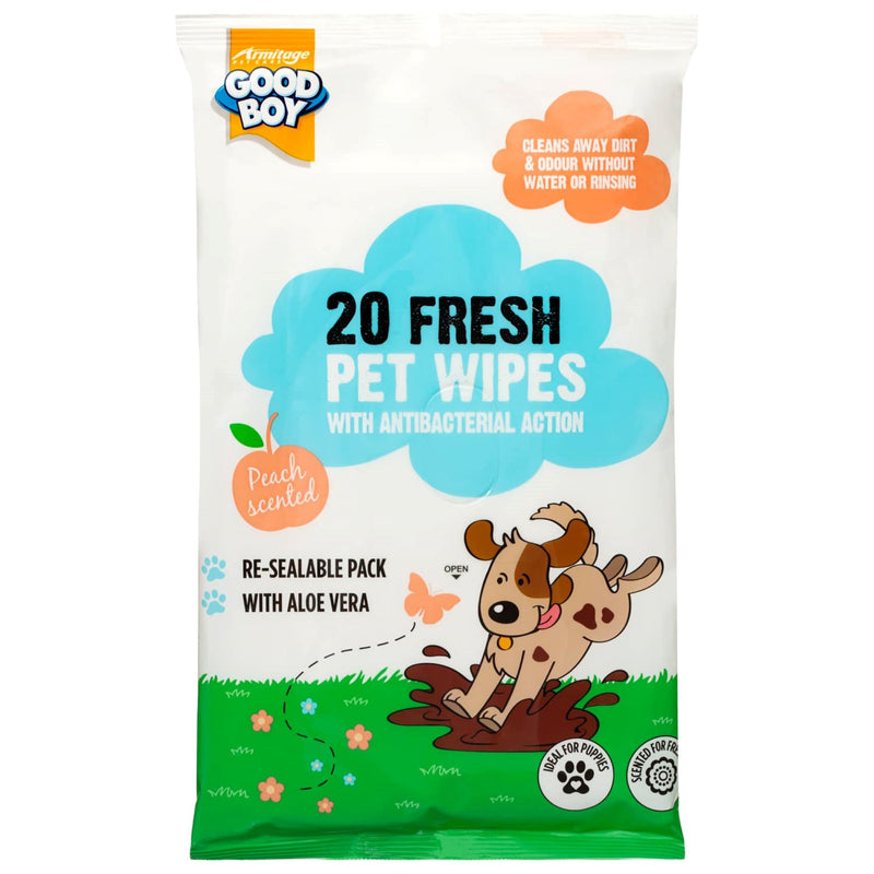 Good Boy Fresh Pet Wipes Pack of 20