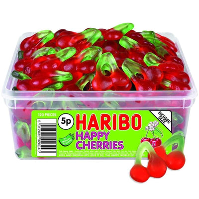 Haribo Happy Cherries Sweet Tub