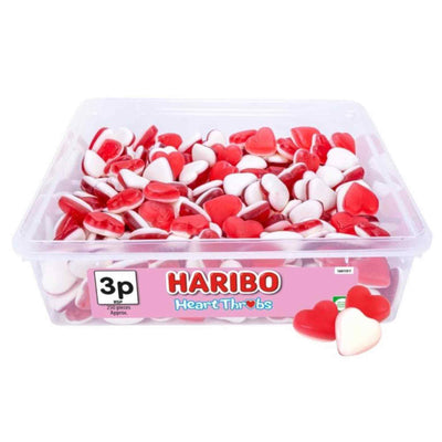 Haribo Heart Throbs Tub of Sweets