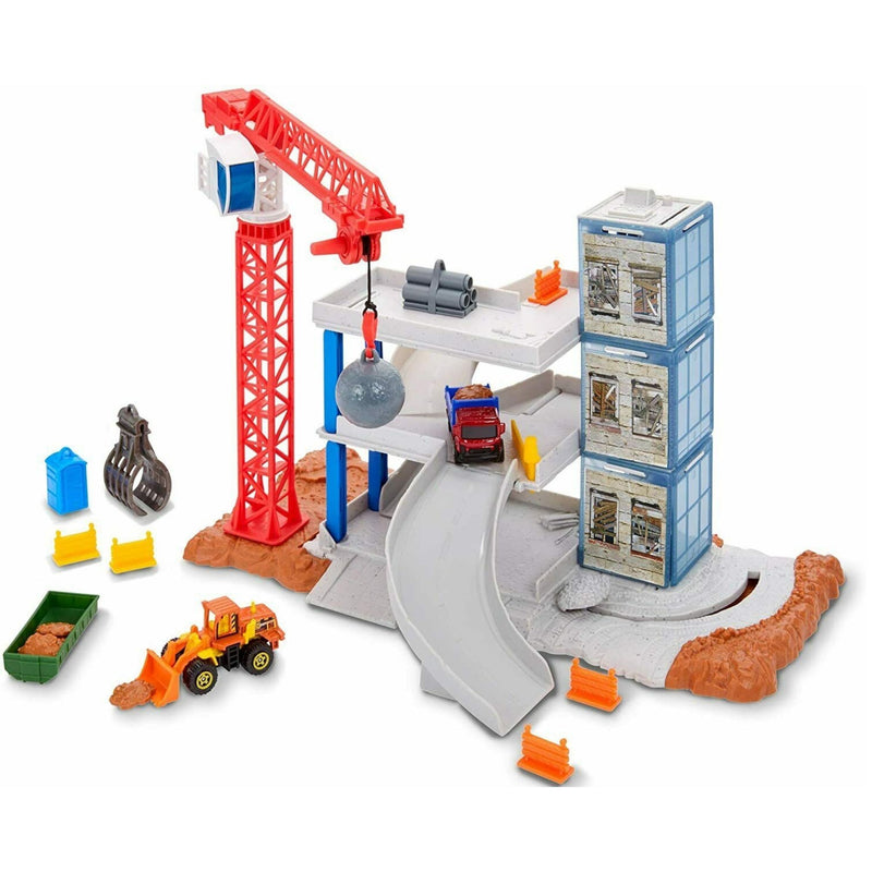 Matchbox Downtown Demolition Construction Playset