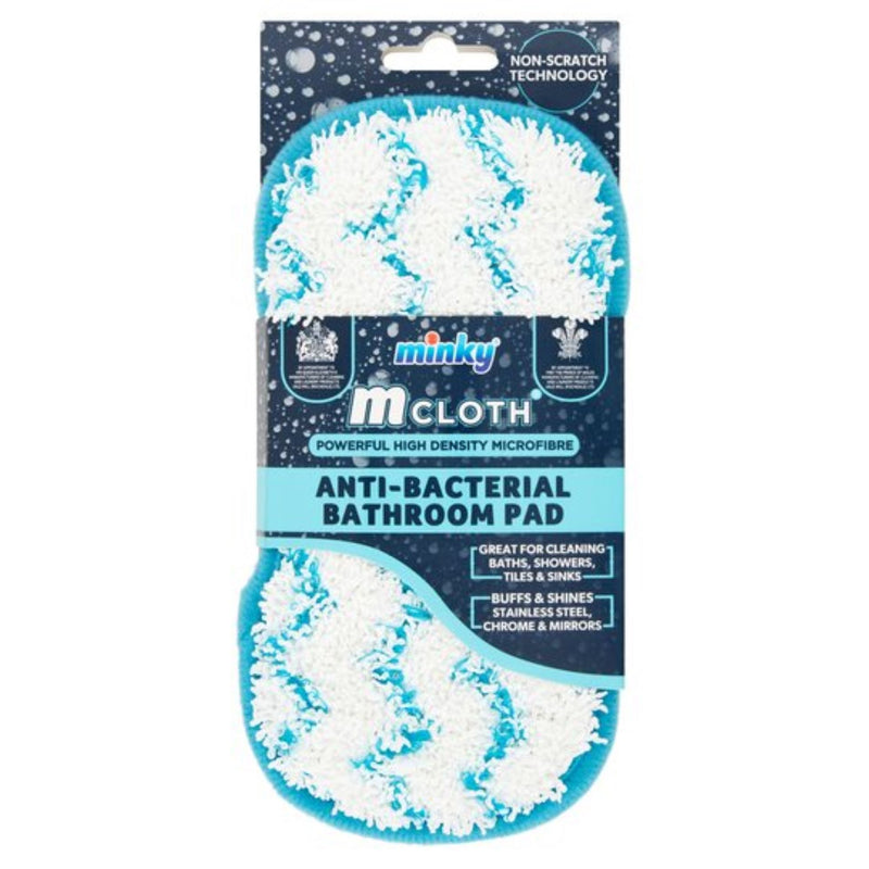 Minky M Cloth Anti-Bacterial Bathroom Cleaning Pad