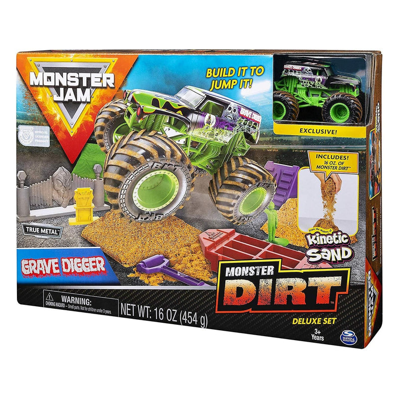 Monster Jam Monster Dirt Deluxe Set Playset