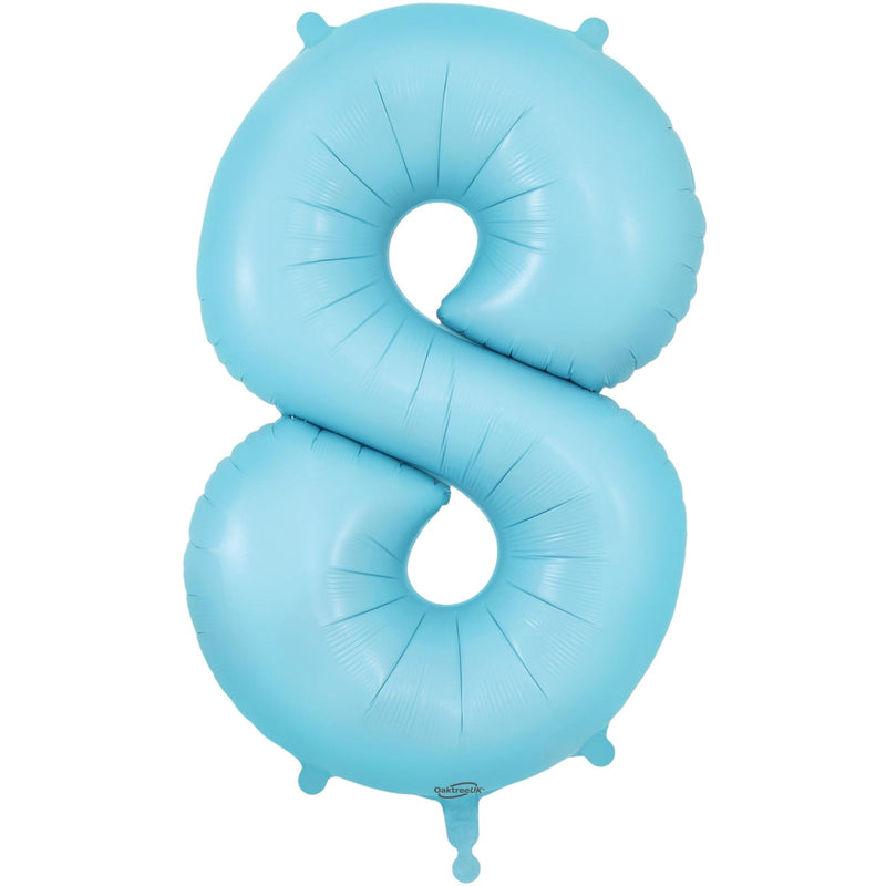 Giant Foil Number Balloon 34" Blue