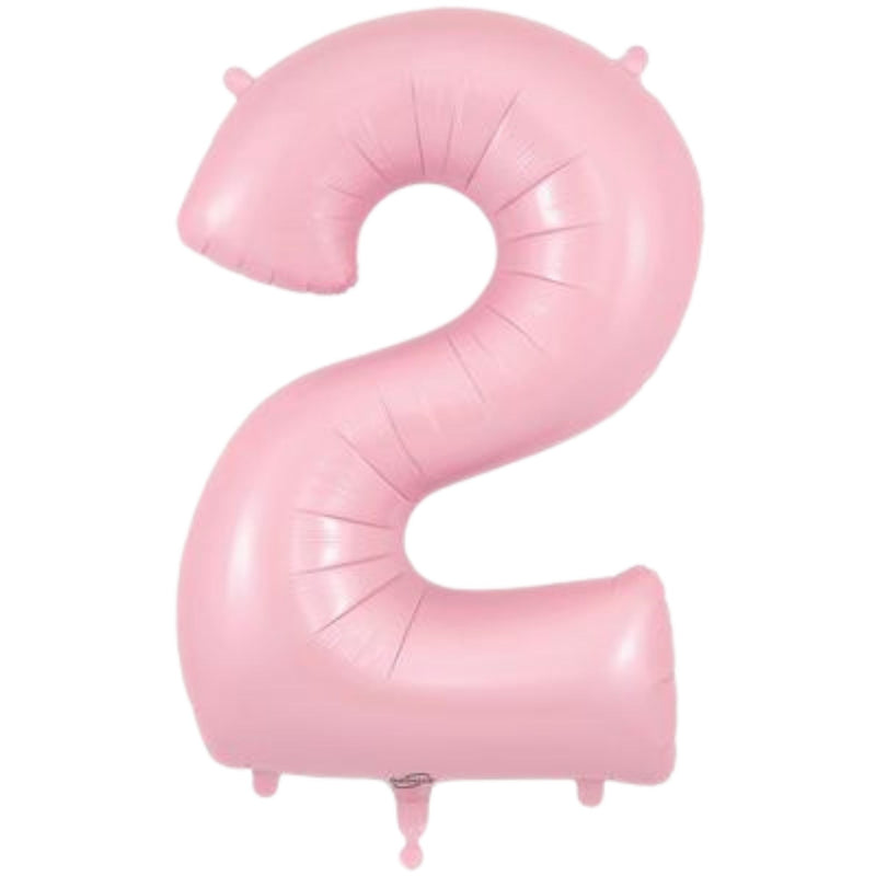 Giant Foil Number Balloon 34" Pink