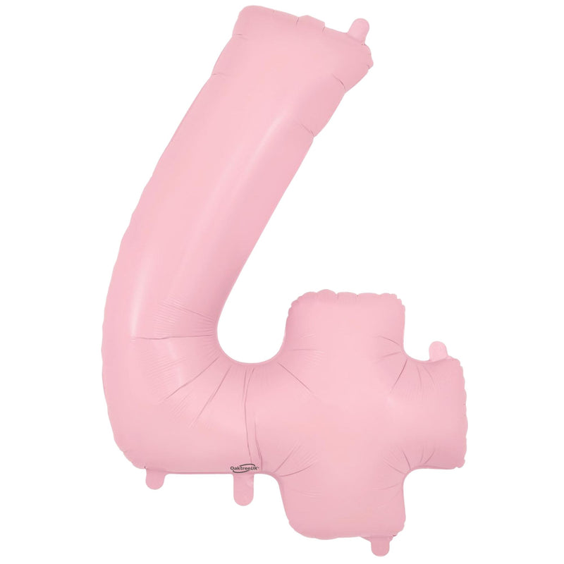 Giant Foil Number Balloon 34" Pink