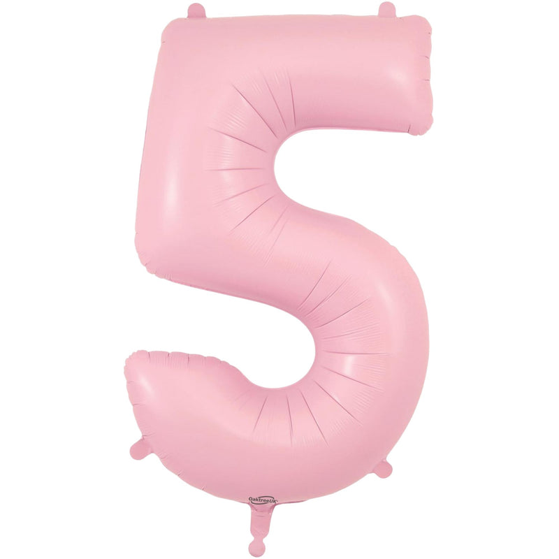 Giant Foil Number Balloon 34" Pink