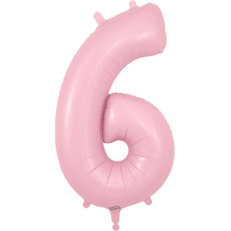 Giant Foil Number Balloon 34" Pink