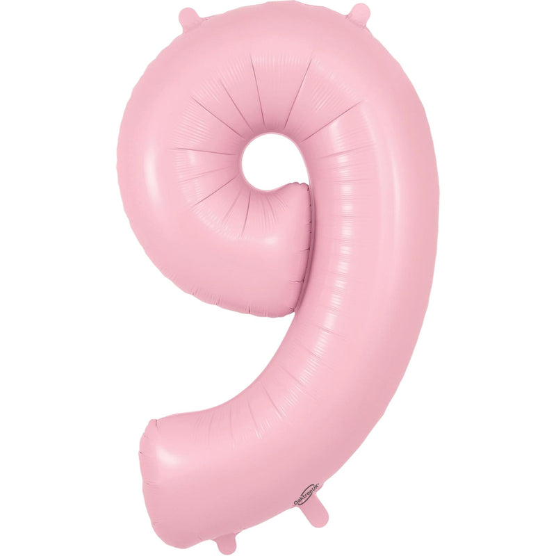 Giant Foil Number Balloon 34" Pink