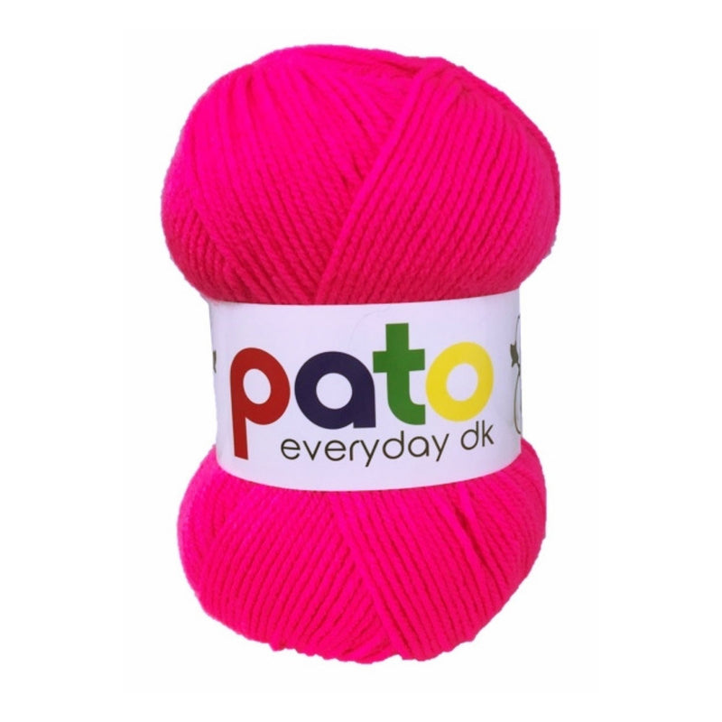 Cygnet Everyday DK Pato Wool Neon Pink