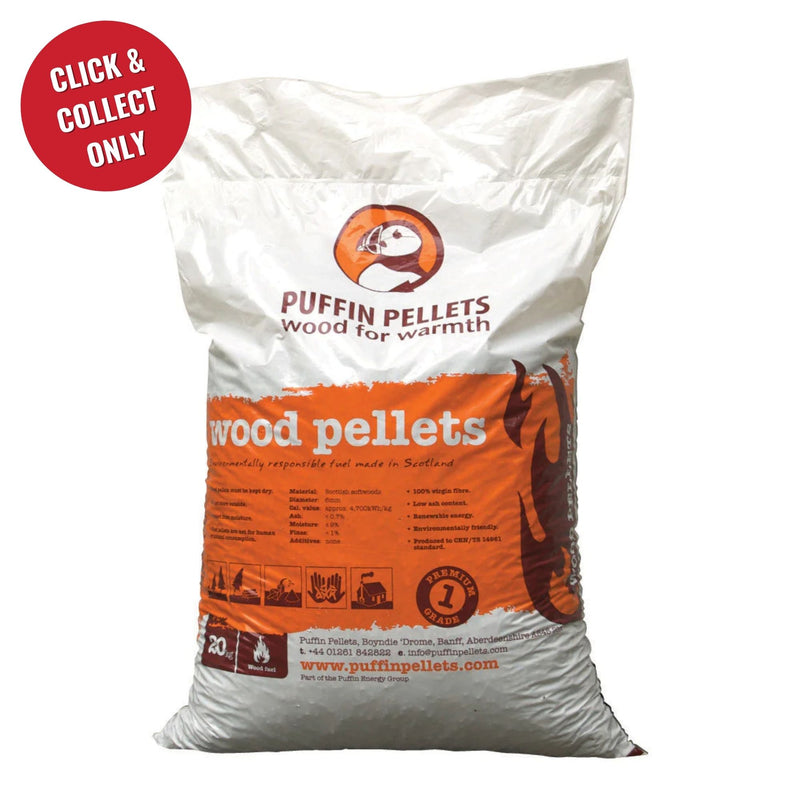 Puffin Pellets Wood Pellets 20kg