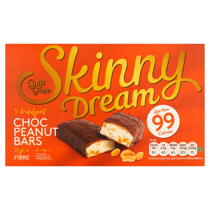 Skinny Dream Chocolate Peanut Snack Bars