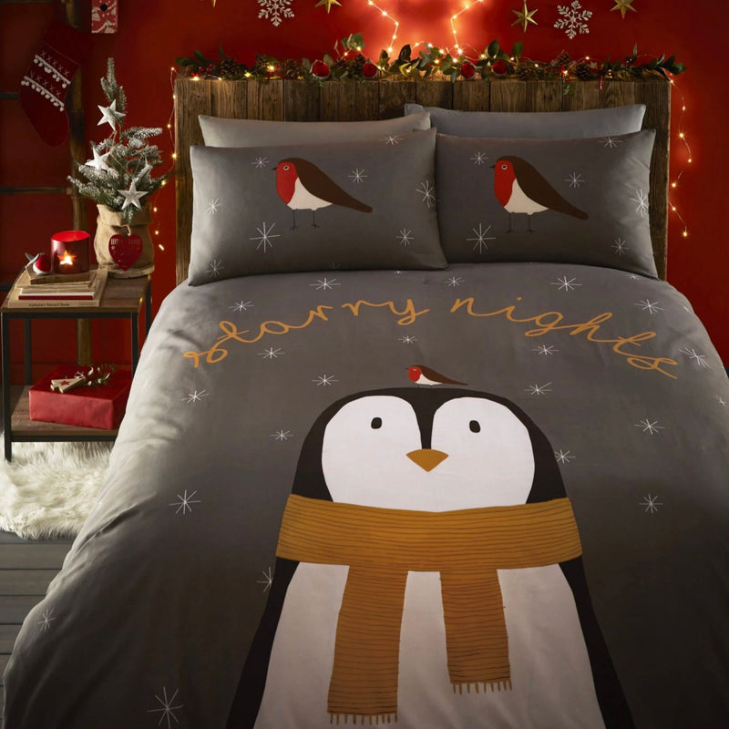 Starry Nights Christmas Duvet Set