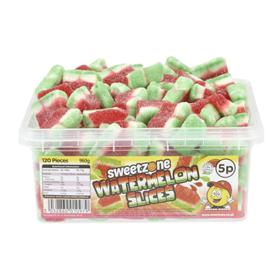 Sweetzone Fizzy Watermelon Slices Sweet Tub
