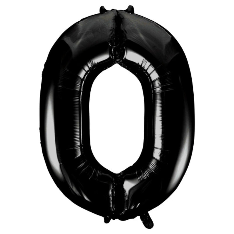 Giant Foil Number Balloon 34" Black