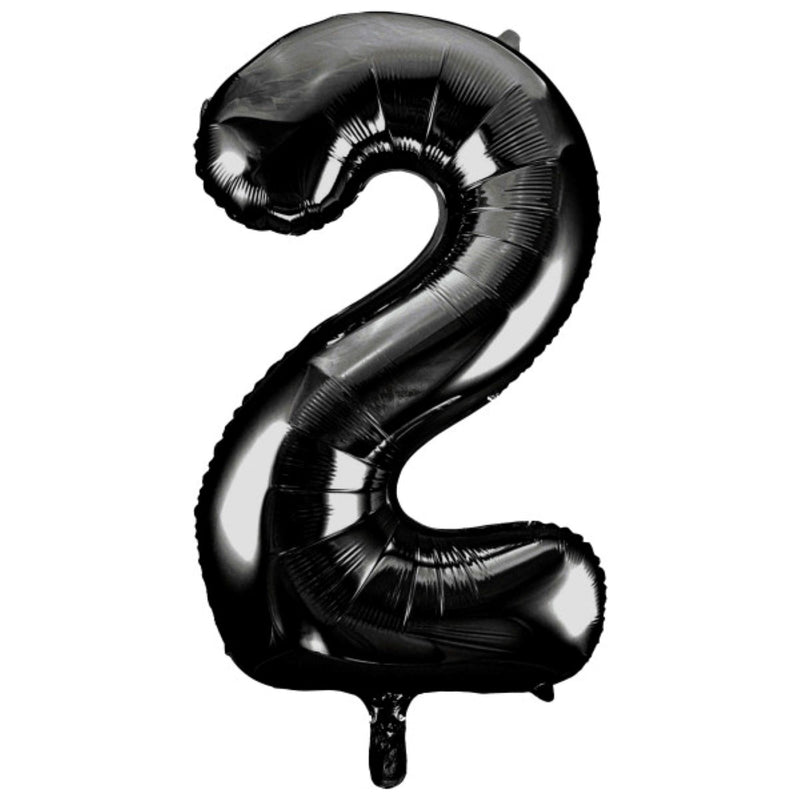 Giant Foil Number Balloon 34" Black