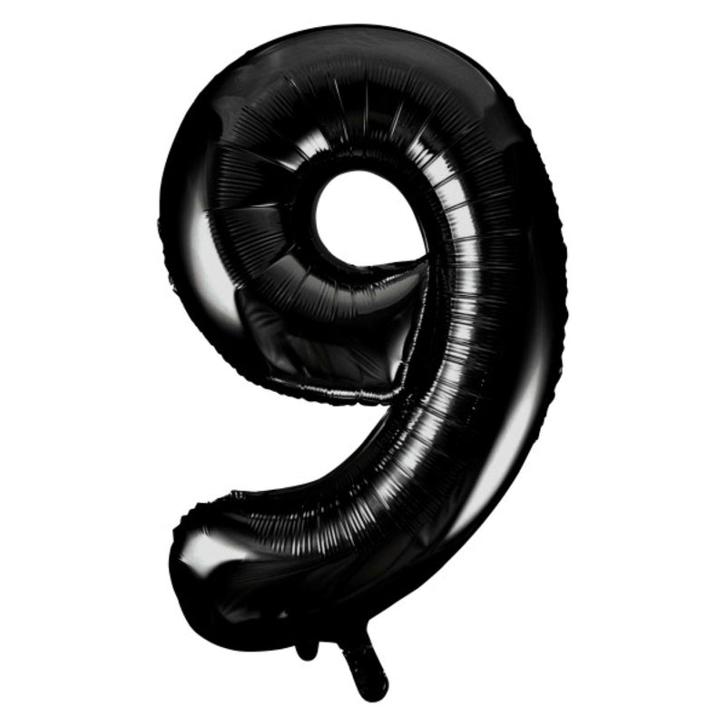 Giant Foil Number Balloon 34" Black